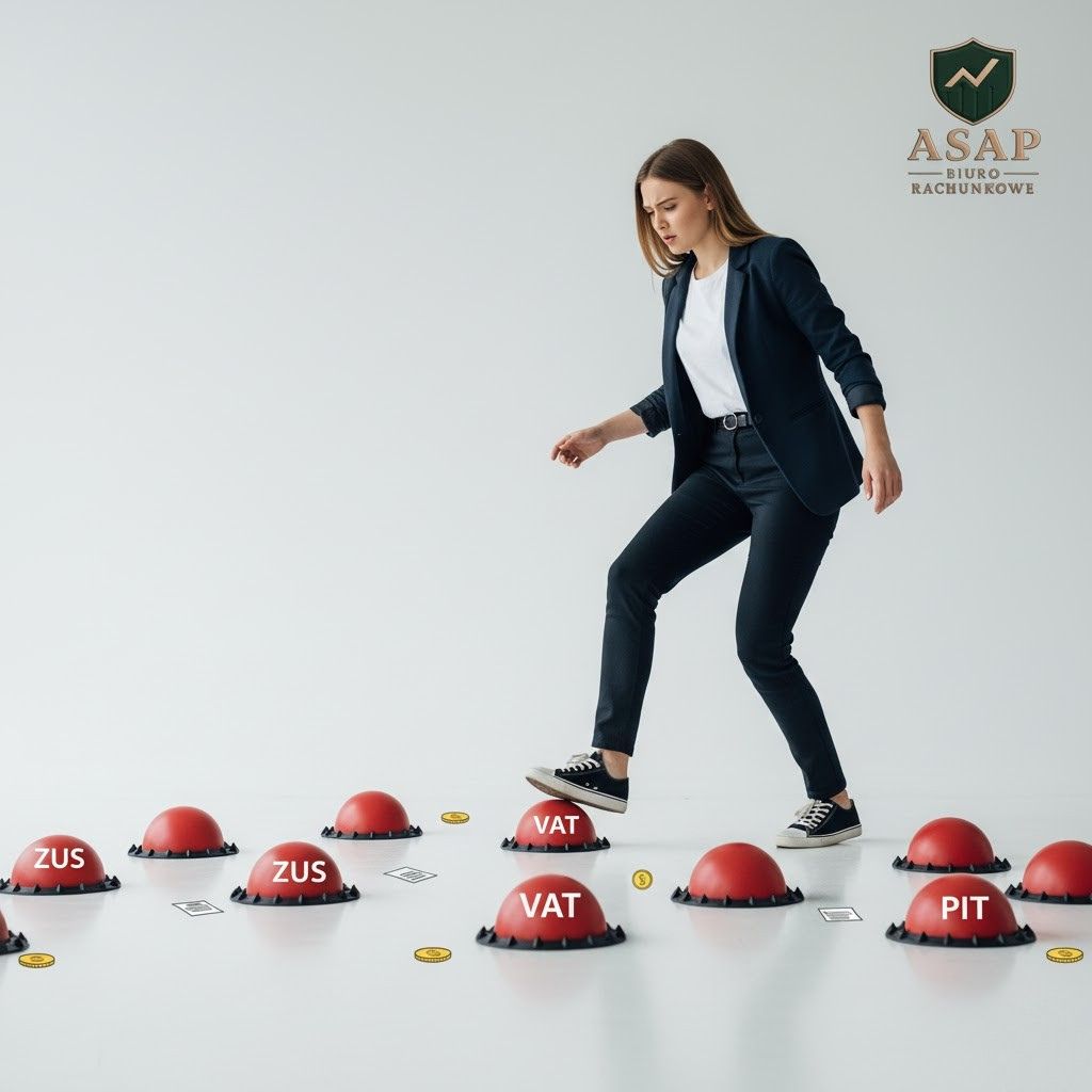 10 Najkosztowniejszych Błędów Przy Zakładaniu Firmy w 2025 (Jak Uniknąć Pułapek ZUS, VAT i CEIDG)